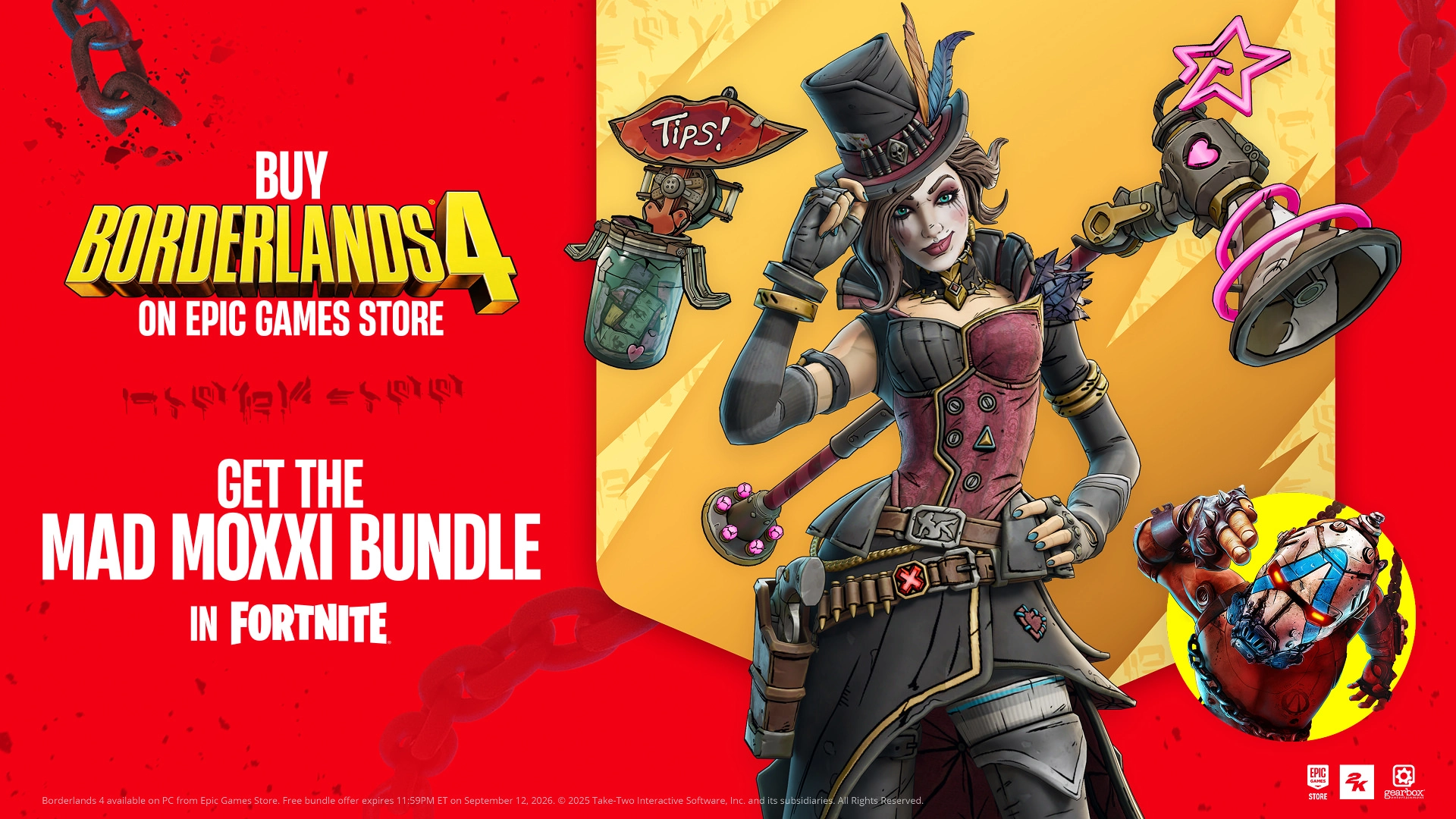 Mad Moxxi sa Fortnite x Borderlands