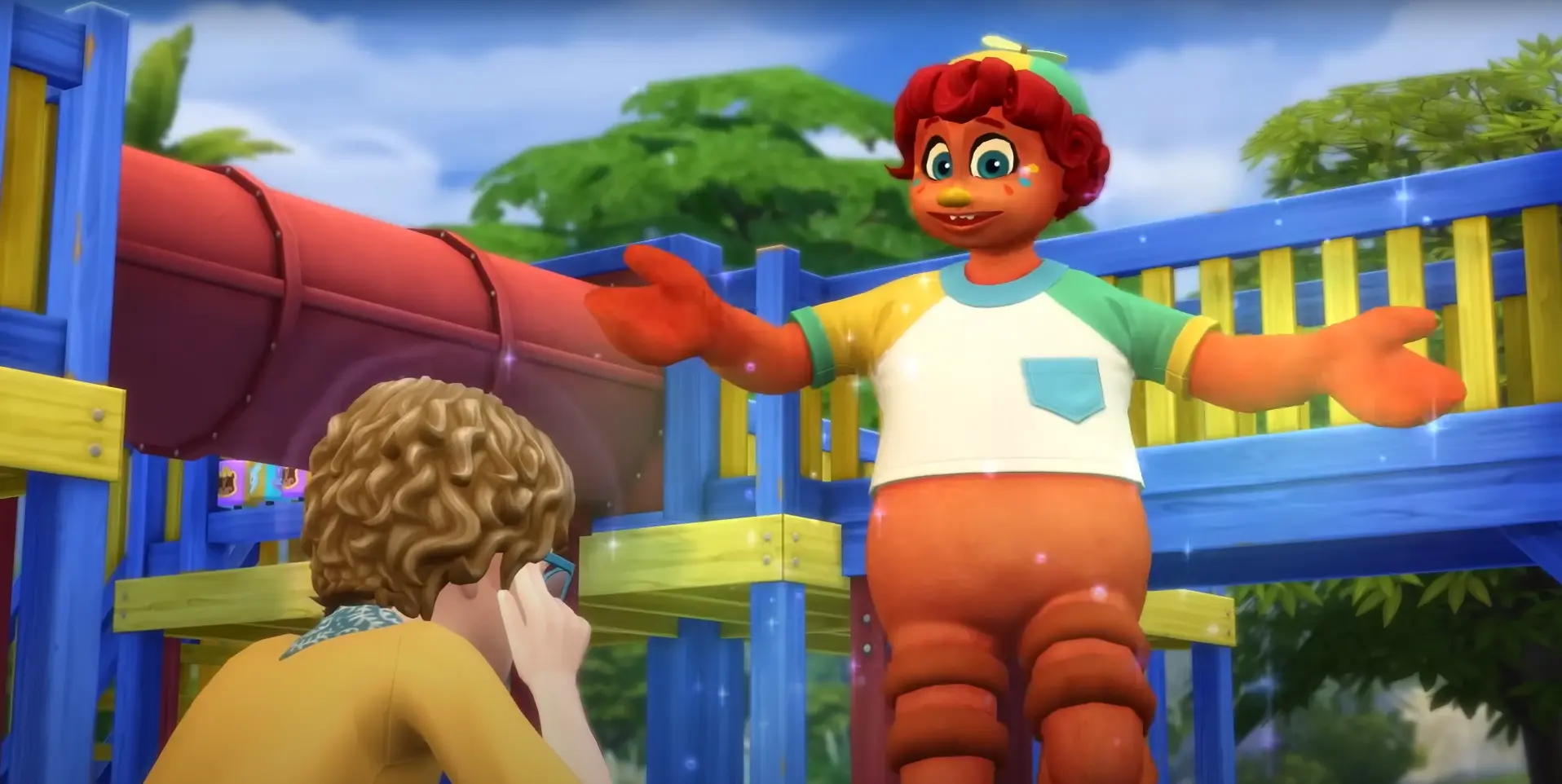 turning the dolls into Imaginary Friends