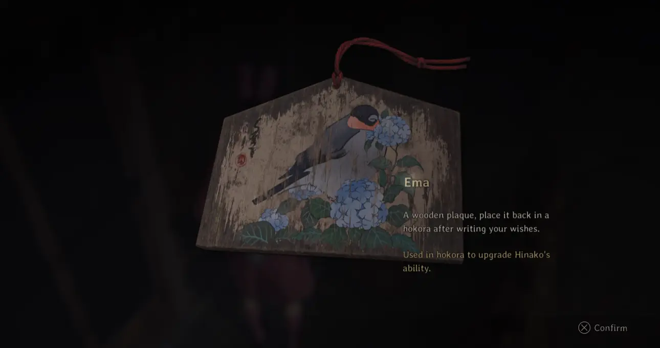 Plak Ema dalam Silent Hill f