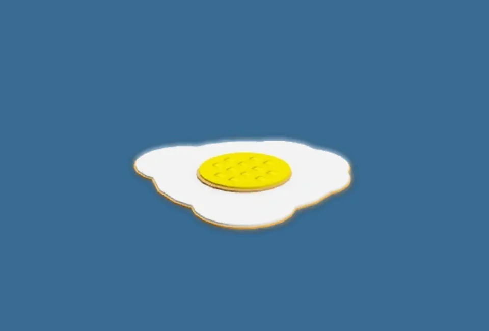 новый косметический предмет Коврик из яичного желтка