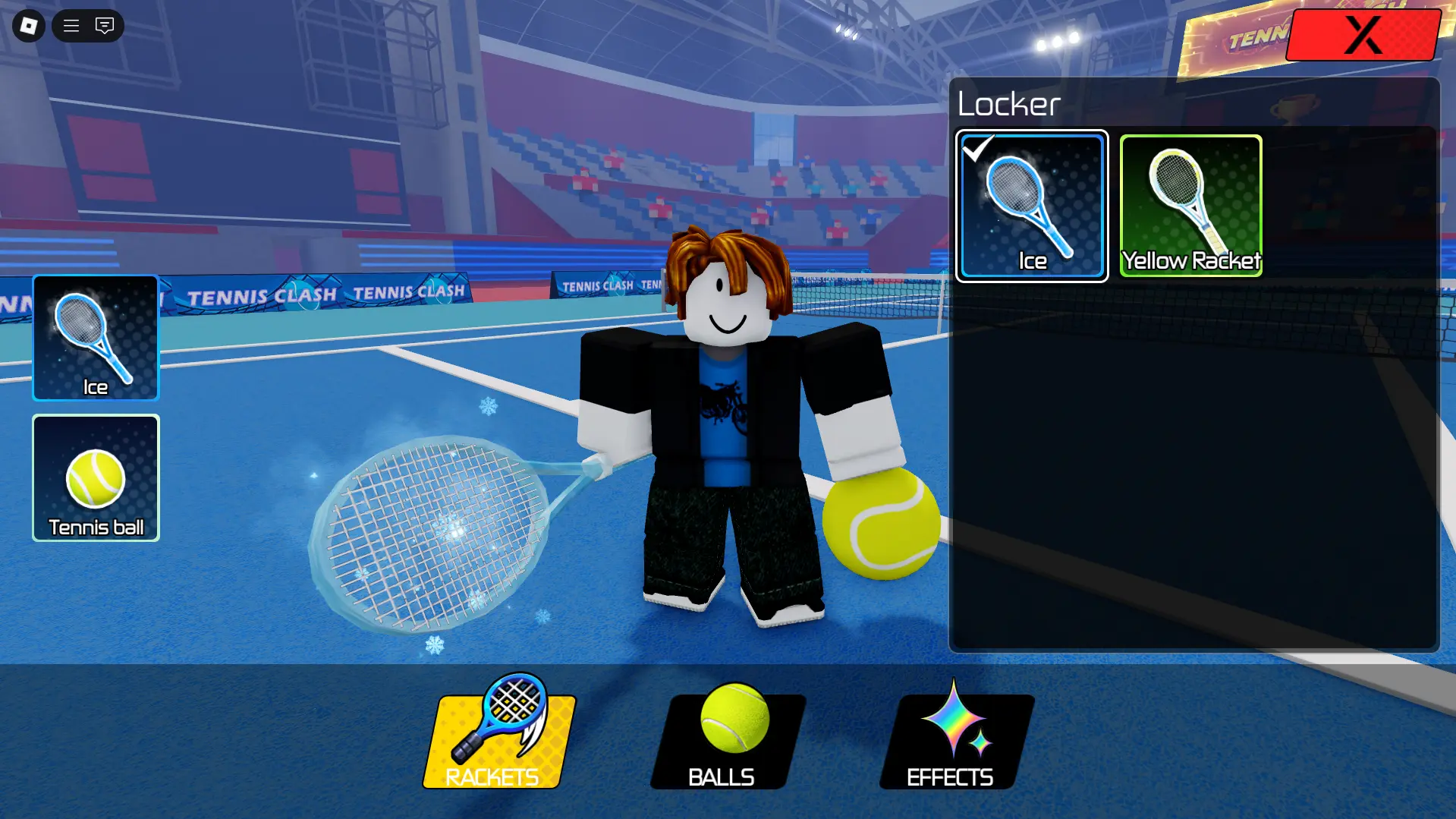 Appearance change in&nbsp;Tennis Clash