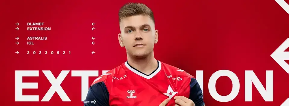 blameF has extended his contract with Astralis until 2025