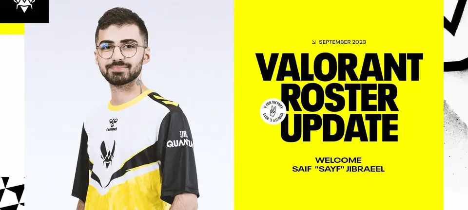 Sayf officially becomes the fifth player for Team Vitality