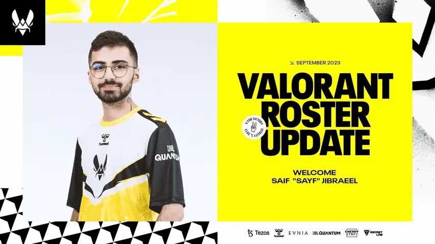 Sayf офіційно стає п’ятим гравцем Team Vitality