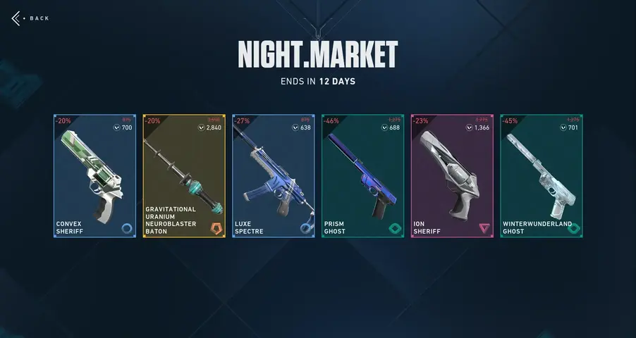 Night Market in Valorant - date and possible bundles