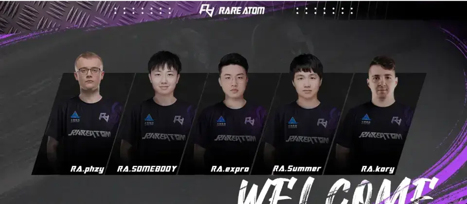 Rare Atom has announced a new roster for CS2 with two Europeans