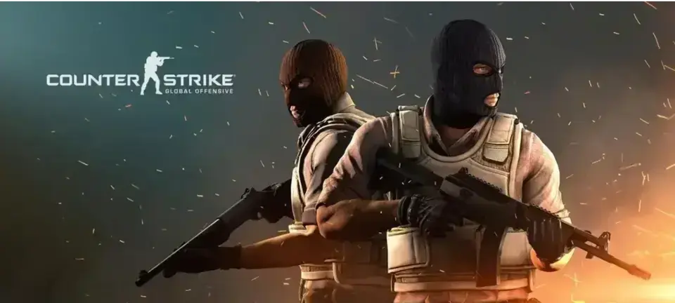 The new steam banner for CS2 still says CS:GO in the background