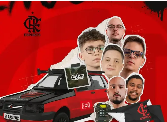 O Flamengo Esports assinou um novo elenco para a CS2