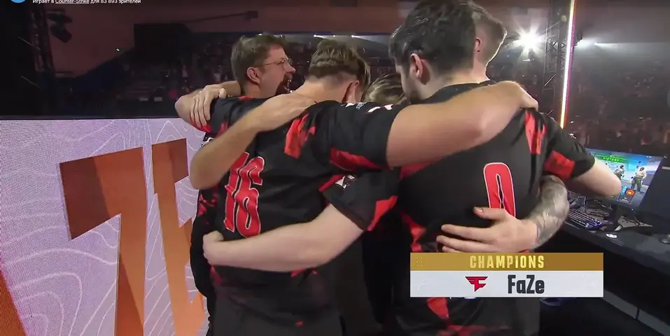 FaZe Clan — campeões do CS Asia Championships 2023