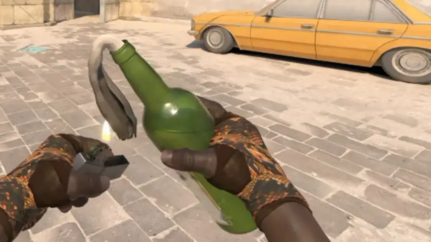 Valve прибрала анімацію пересмикування з коктейлем Молотова в CS2