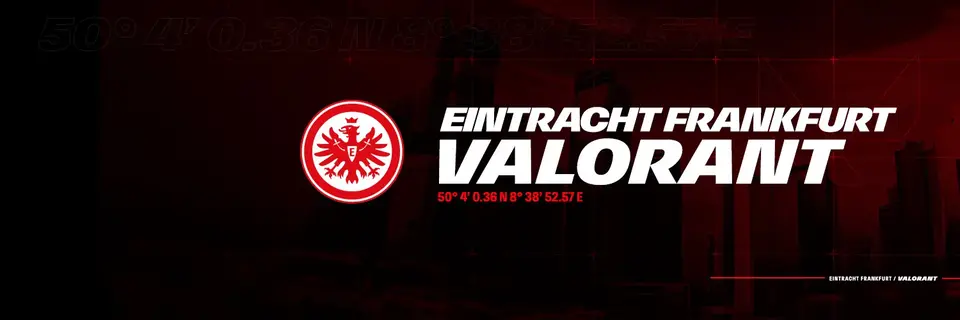 LuckeRRR é o segundo participante conhecido da equipe de futebol Eintracht Frankfurt no Valorant