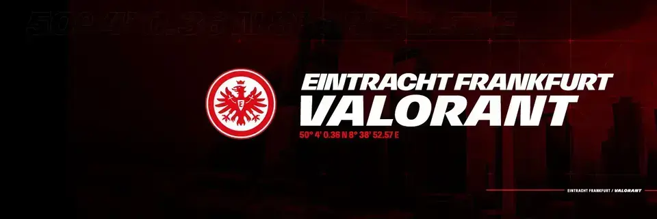 O clube de futebol alemão Eintracht Frankfurt apresentou os membros da equipe técnica para a equipe de Valorant