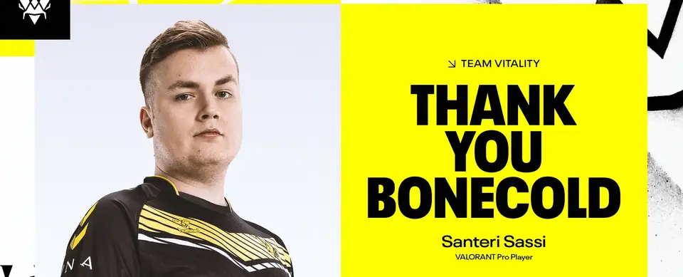 Team Vitality officially bids farewell to BONECOLD