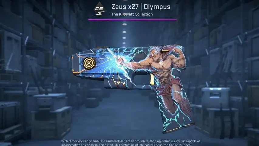 Vorwürfe der Verwendung künstlicher Intelligenz zur Erstellung eines Zeus-Skins