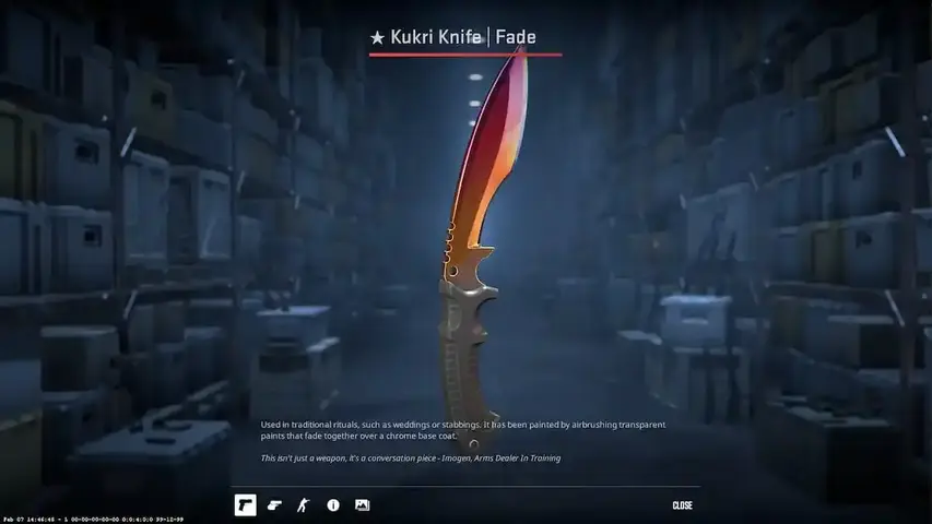 Liste des couteaux Kukri CS2: Toutes les skins, comment les obtenir, et plus