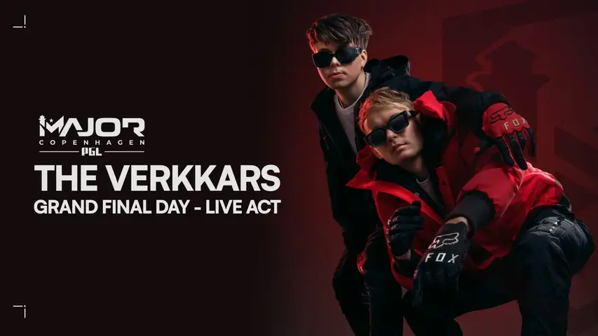 Os Verkkars se apresentarão na Royal Arena no dia da final do PGL Major Copenhagen 2024