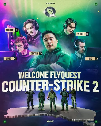 FlyQuest Ventures into CS2 with Former Grayhound Lineup, Eyes on IEM Chengdu 2024
