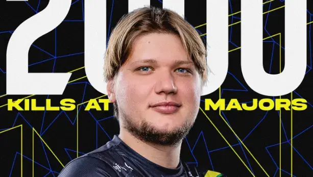 S1mple Made 2000 Kills In Tournaments With Major Status