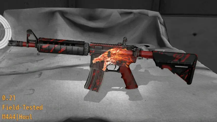 StatTrak™ M4A4 Howl Sets Record for Most Expensive M4A4 Skin Ever Sold in CS