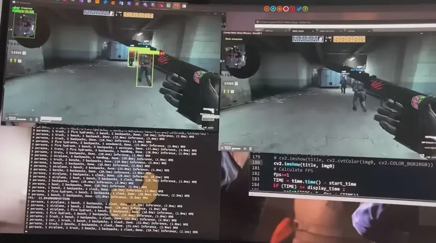 Youtuber and programmer Howdy Ho has developed a neural network that works as a cheat for CS2