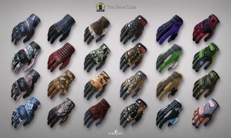 Сообщество CS2 в восторге от новых концептов цветных перчаток от Гемсри Грегори