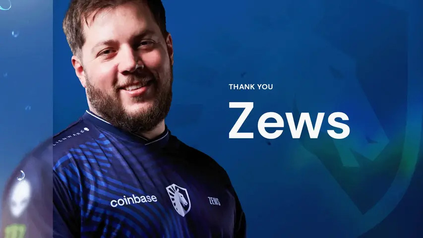 Liquid says goodbye to coach zews as part of roster reorganization