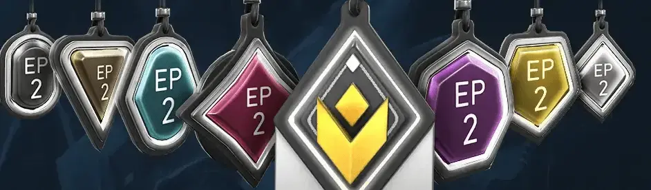 Devido a um erro dos desenvolvedores, Alguns jogadores receberam dois pingentes de rank diferentes em Valorant