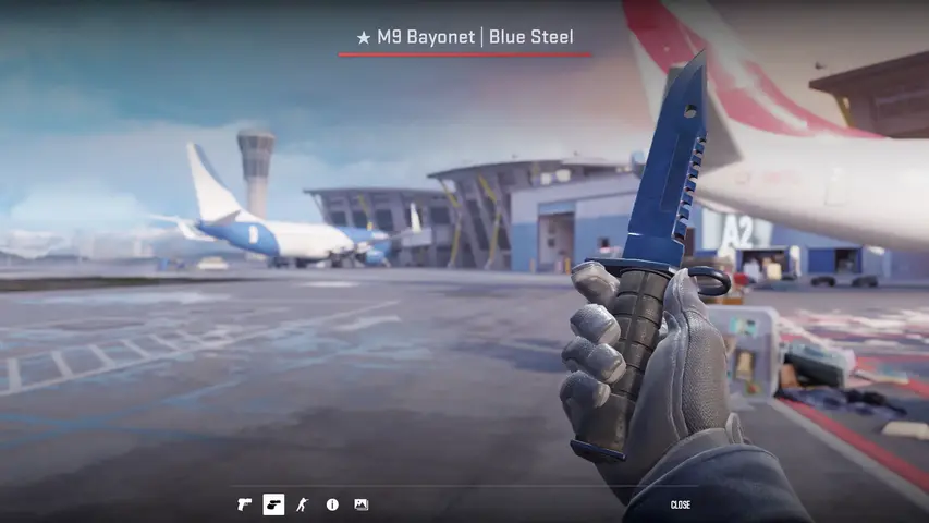 Buy ★ M9 Bayonet | Blue Steel