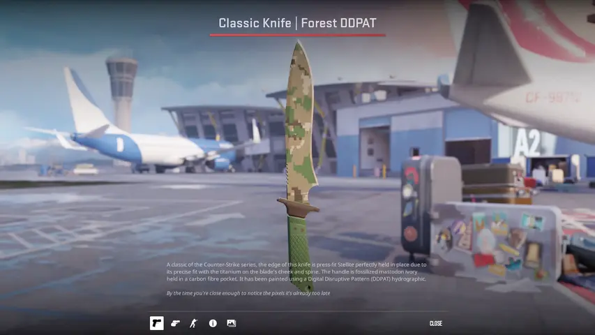 ★ Classic Knife Forest DDPAT