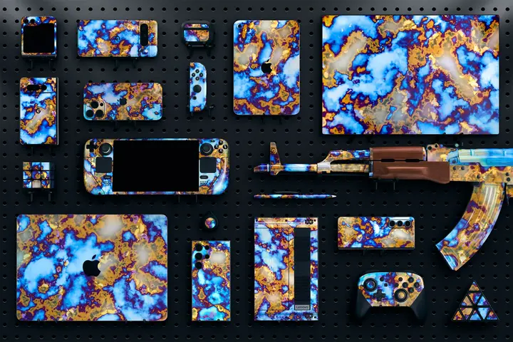 dbrand запустили серию скинов для устройств «Case Hardened» с шансом на Blue Gem, вызвав волну обсуждений в сообществе