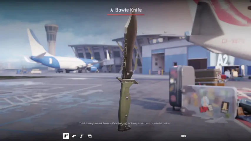 ★ Bowie Knife Vanilla