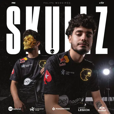 "Me sinto em casa aqui" - skullz sobre a mudança para a FURIA