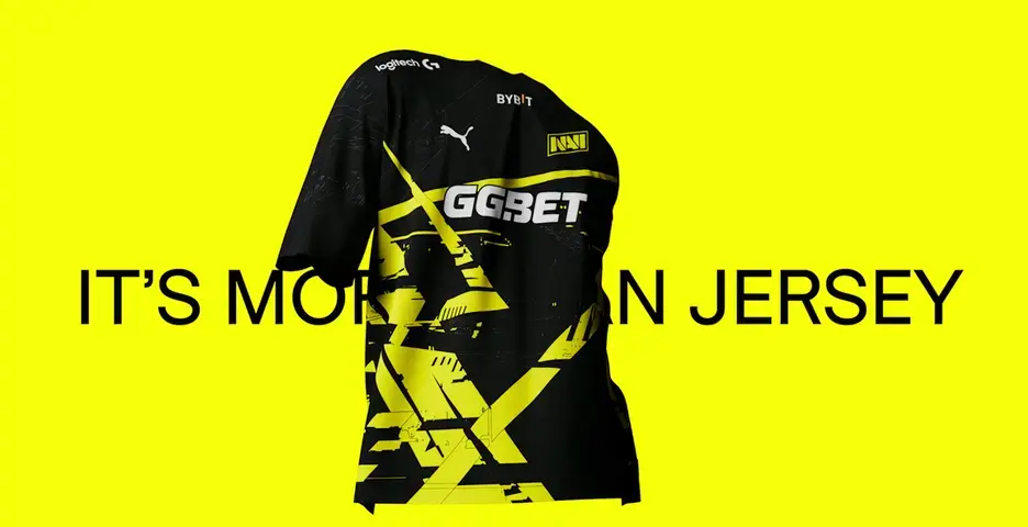 NAVI presented an updated jersey in collaboration with Puma