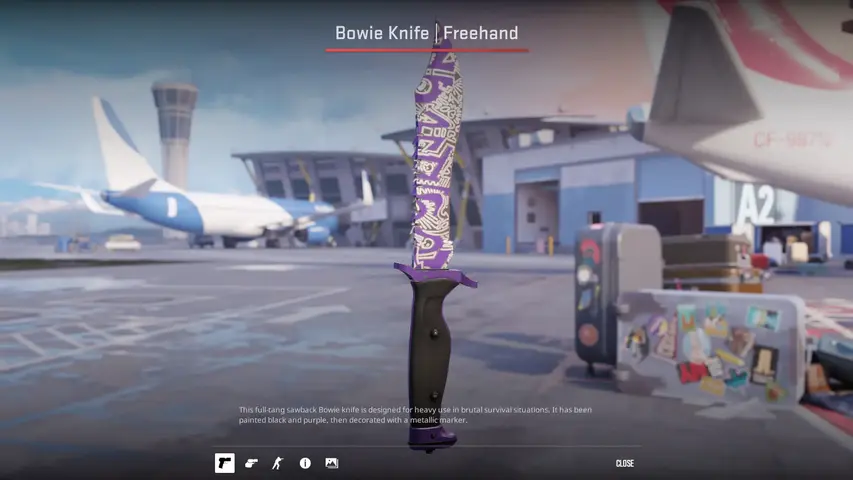 ★ Bowie Knife Freehand