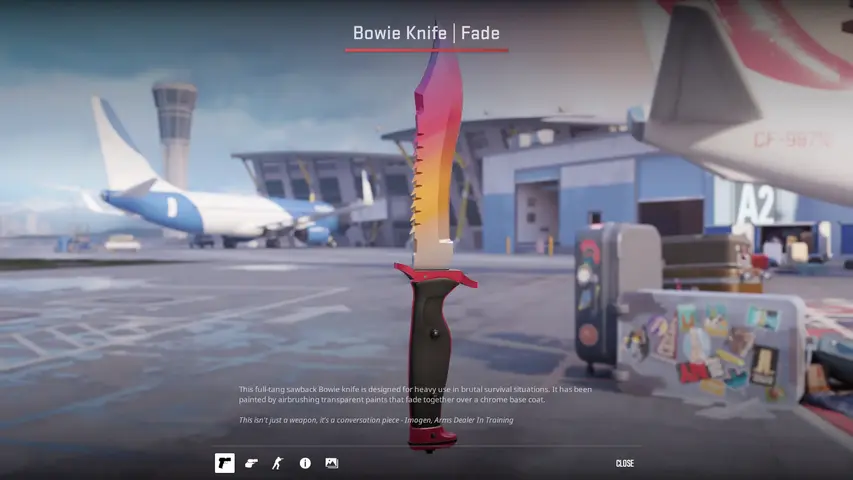 ★ Bowie Knife Fade