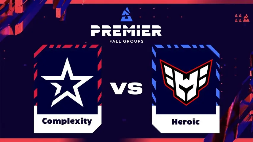 A Complexity derrotou a Heroic na final do escalão inferior do Grupo A do BLAST Premier Fall Groups 2024