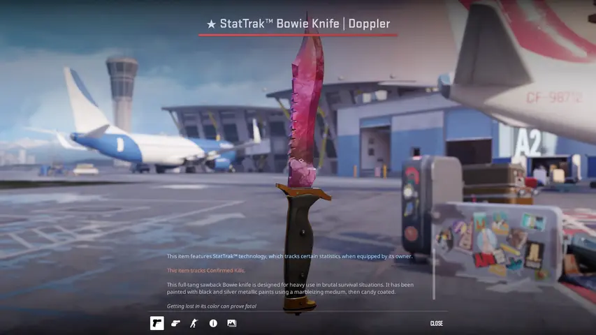 ★ Bowie Knife Doppler Phase 2