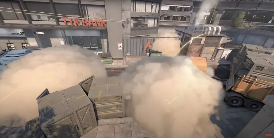 New Smoke Granades have been completely redesigned in Counter-Strike 2