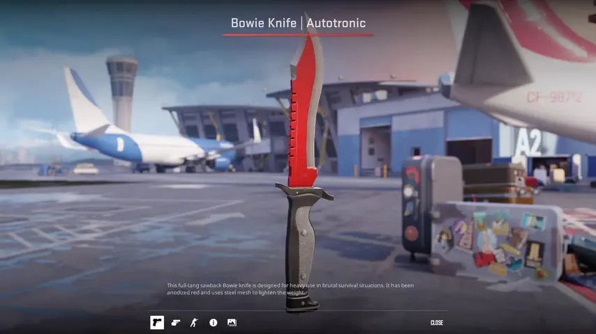 ★ Bowie Knife Autotronic