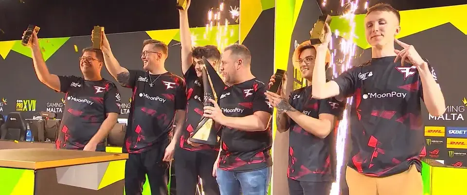 FaZe won the fourth season of the Intel Grand Slam and became $1 million richer