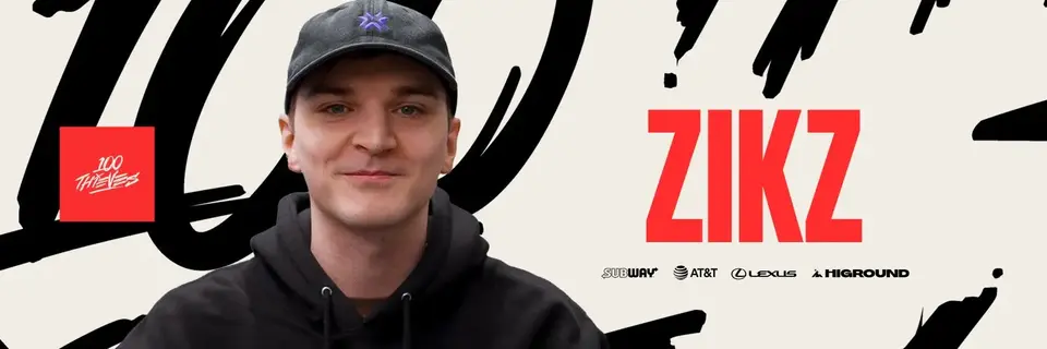 Zikz prolonge son contrat avec 100 Thieves et restera entraîneur principal jusqu'en 2027