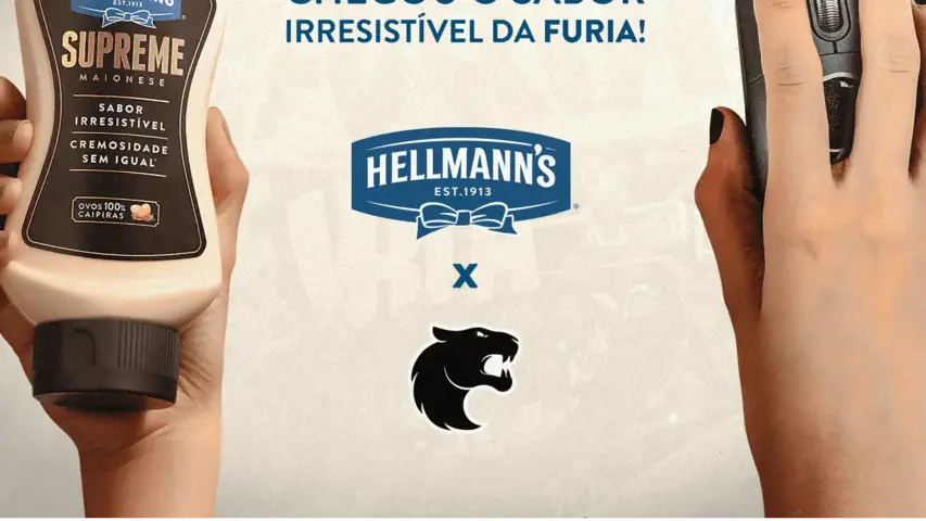 FURIA заключила необычное спонсорство с майонезным брендом Hellmann's