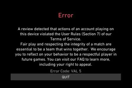 Understanding and fixing Valorant Error Code VAL 5: A comprehensive guide