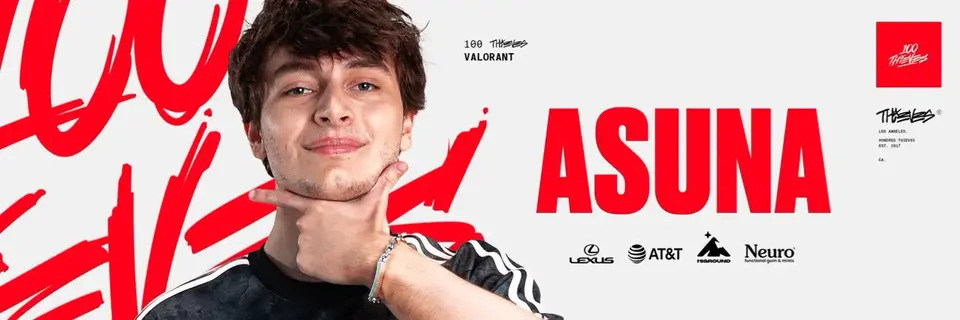 Asuna намекает на возможные изменения в составе 100 Thieves