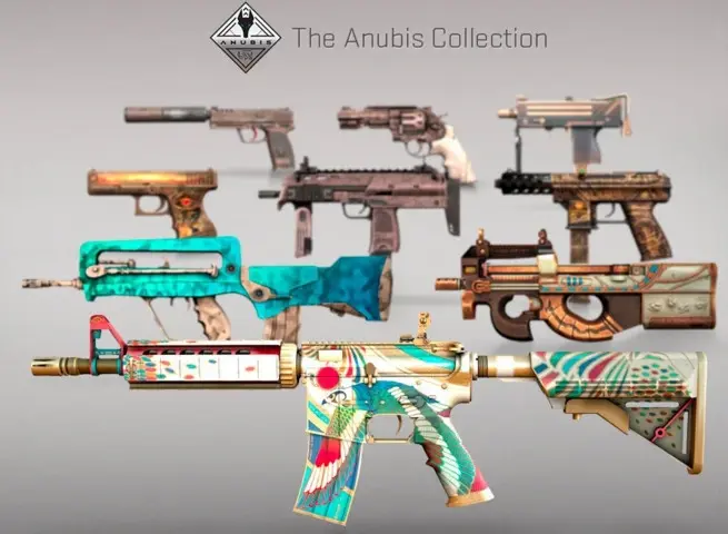 New update in CS:GO: The collection of Anubis skins