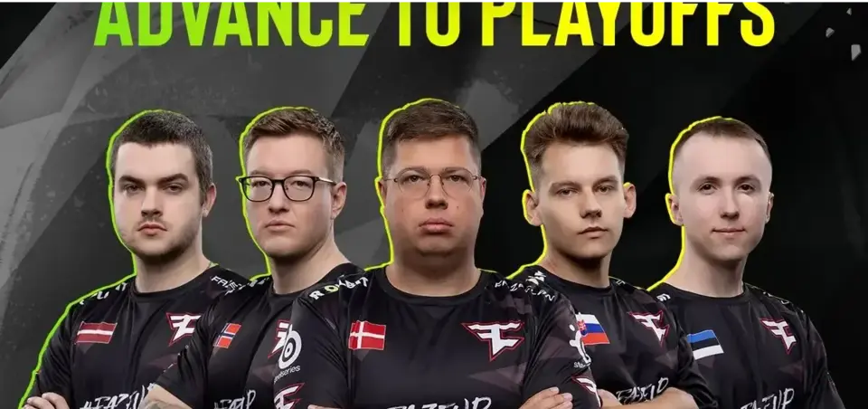 FaZe made it to the playoffs of ESL Pro League Season 20