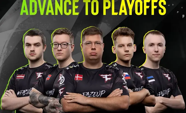 A FaZe chegou aos playoffs da ESL Pro League Season 20