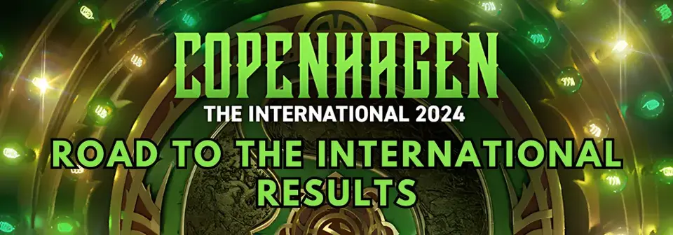 Ergebnisse von Road to the International 2024