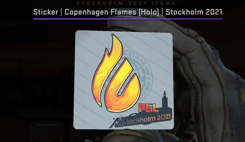 Players of Copenhagen Flames bought club stickers a day before bankruptcy announcement
