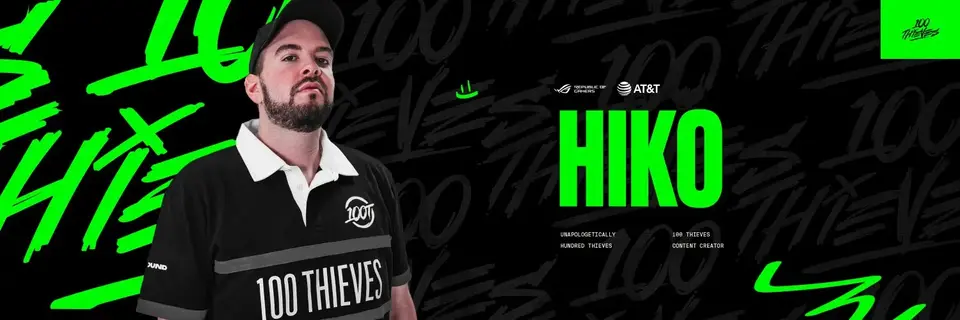 Gerüchte: Hiko soll als Spieler für 100 Thieves zurückkehren